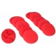 Sett med poleringsputer for bilvoks CAR DETAILING WAX PAD 10, 10 stk