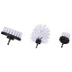 Sett med børster til drill for bilrengjøring CAR DETAILING DRILL BRUSH 3 SOFT, 3 stk