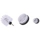 Sett med børster til drill for bilrengjøring CAR DETAILING DRILL BRUSH 3 SOFT, 3 stk