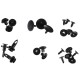 Sett med klips, fester og nagler for biltrekk MECHNIC TRIM CLIP SET 700