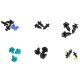 Sett med klips, fester og nagler for biltrekk MECHNIC TRIM CLIP SET 700