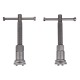 Kompressor for bremsekolber MECHANIC BRAKE SET BLACK 22, sett 22 deler