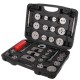 Verktøysett for bremsekolber MECHANIC BRAKE SET BLACK 35, sett 35 deler