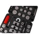 Verktøysett for bremsekolber MECHANIC BRAKE SET BLACK 35, sett 35 deler