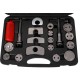 Verktøysett for bremsekolber MECHANIC BRAKE SET BLACK 35, sett 35 deler