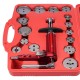 Pneumatisk presse for bremsekolber MECHANIC BRAKE SET PNEU 16, sett 16 stk