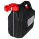 Plastkanne MECHANIC FUEL CANISTER 5L, svart