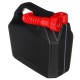 Plastkanne MECHANIC FUEL CANISTER 5L, svart