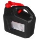 Plastkanne MECHANIC FUEL CANISTER 5L, svart