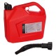 Plastkanystr MECHANIC FUEL CANISTER RED 5L, rød