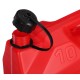 Plastkanystr MECHANIC FUEL CANISTER RED 10L, rød