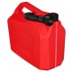Plastkanystr MECHANIC FUEL CANISTER RED 10L, rød