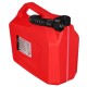 Plastkanne MECHANIC FUEL CANISTER RED 20L, rød
