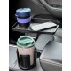 Multifunksjonell utvider til bilens koppholder med brett CAR CUP HOLDER 8