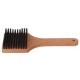 Flat børste for rengjøring av sykkeldekk CAR DETAILING WOOD BRUSH 4