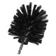 Rund borstek for bilrengjøring CAR DETAILING DRILL BRUSH ONE HARD, stiv