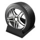 Presentasjonsstativ for dekk CAR TIRE STAND 1 (1 del), 1 stk