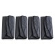 Sett med dekkovertrekk CAR TIRE COVER PRO L, maks. diameter 63 x 19 cm, 4 stk
