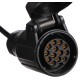 Kabeladapter for tilhengerkontakt TRAILER CABLE 1, 7-13pin, 50cm