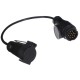 Kabelreduksjon for tilhengerkontakt TRAILER CABLE 2, 13-7-pin, 50 cm