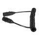 Sammenkoblings spiralkabel 7pin type N TRAILER CABLE 11, plastplugg, 24V, 3,5m