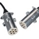 Forbindelsesspiralkabel 7-pin type S TRAILER CABLE 12, metallplugg, 24V, 3,5 m
