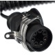 Sammenkoblings spiralkabel EBS 7-pin TRAILER CABLE 14, 24V, 3,5m