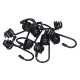 Kroker for festebånd/gummistrikker CARGO CORD, enkle, 10 stk - reservedel