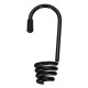 Kroker for festebånd/gummistrikker CARGO CORD, enkle, 10 stk - reservedel