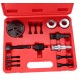 Sett for demontering av klimakompressorkobling MECHANIC AC SET 2, 15 deler