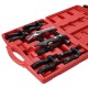 Sett med avtrekkere for kuleledd med utskiftbare kjever MECHANIC BALL JOINT 9, 5 stk