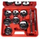Sett med koppnøkler for oljefiltre MECHANIC OIL WRENCH 16, 16 stk