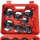 Sett med koppnøkler for oljefiltre MECHANIC OIL WRENCH 16, 16 stk