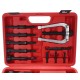 Sett med avtrekkere for innvendige lager med slaghammar MECHANIC BEARING PULLER 5, 16 deler