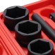 Sett med piper og skralle MECHANIC WRENCH SET 2, heavy-duty, 21 deler