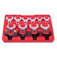 Sett med utskiftbare pipenøkkelender MECHANIC WRENCH SET 5, 1/2", 14 deler