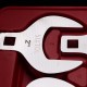 Sett med utskiftbare pipenøkkelender MECHANIC WRENCH SET 5, 1/2", 14 deler