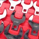 Sett med utskiftbare pipenøkkelender MECHANIC WRENCH SET 5, 1/2", 14 deler