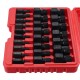 Sett med uttrekkere for skadede skruer og muttere MECHANIC NUT REMOVER 2, 25 stk