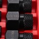 Sett med uttrekkere for skadede skruer og muttere MECHANIC NUT REMOVER 2, 25 stk