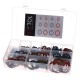 Sett med hydrauliske tetninger med gummiflens MECHANIC RING SET 4, 245 stk