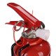 Pulverbrannslukker FIRE STOP 1 kg, ABC, helmetall, inkludert metallholder