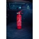 Pulverbrannslukker FIRE STOP 1 kg, ABC, helmetall, inkludert metallholder