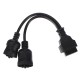 OBD-II-adapter 9-pin J1939 og 6-pin J1708 MECHANIC CABLE 8