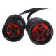 OBD-II-adapter 9-pin J1939 og 6-pin J1708 MECHANIC CABLE 8