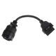 OBD-II-adapter 14-pin for CAT Caterpillar kjøretøy MECHANIC CABLE 9