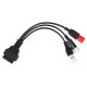 OBD-II-adapter 3-pin/4-pin/6-pin for Yamaha og Honda motorsykkel MECHANIC CABLE 23