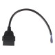 OBD-II forlengelseskabel, hunn 16-pinner, 30 cm kabler MECHANIC CABLE 27