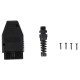 OBD-II-plugg med 16 pinner for montering av egen kabel MECHANIC CABLE 29, svart