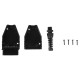 OBD-II-plugg med 16 pinner for montering av egen kabel MECHANIC CABLE 29, svart